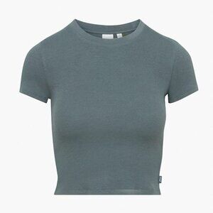 Aritzia Tna RIBBED WAIST T-SHIRT